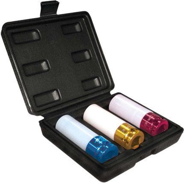 Coffret de 3 douilles à choc Coffret de 3 douilles à choc