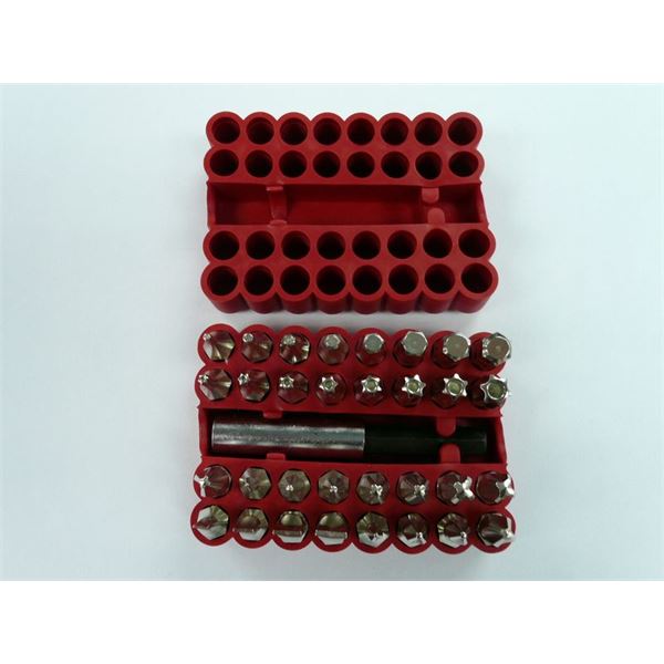 Jeu de 32 embouts Jeu de 32 embouts