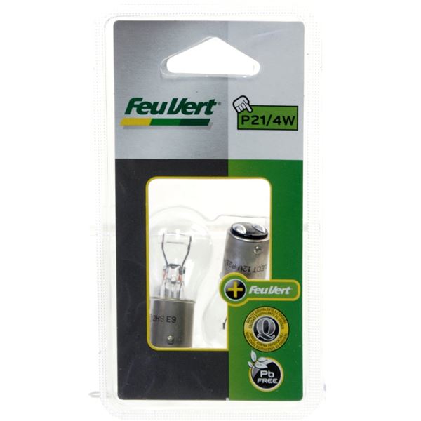 2 Ampoules Feu Vert P21/4W 2 Ampoules Feu Vert P21/4W