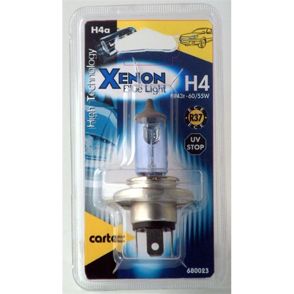 Ampoule CARTEC H4 Xénon x1 Ampoule CARTEC H4 Xénon x1