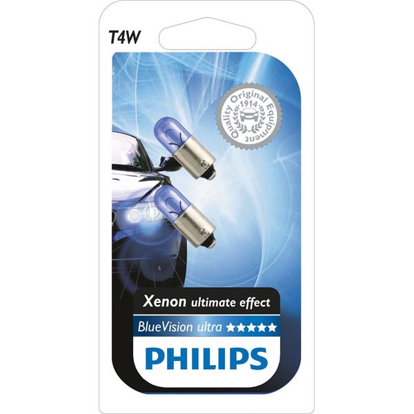 2 ampoules Philips premium White Vision T4W 2 ampoules Philips premium White Vision T4W