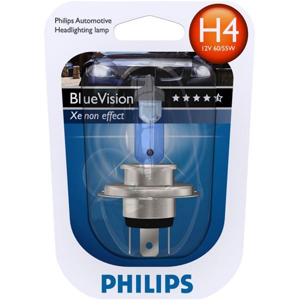 1 ampoule Philips H4 Blue Vision 1 ampoule Philips H4 Blue Vision