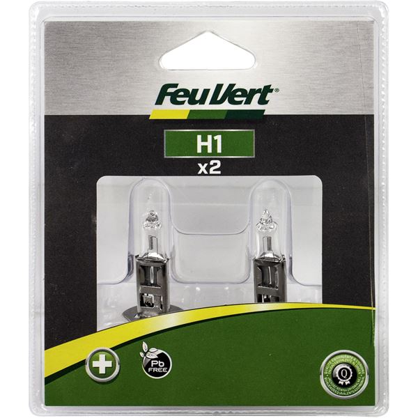 2 ampoules Feu Vert H1 2 ampoules Feu Vert H1