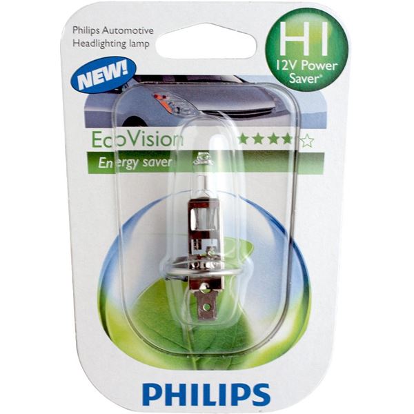 1 ampoule Philips H1 Eco Vision 1 ampoule Philips H1 Eco Vision