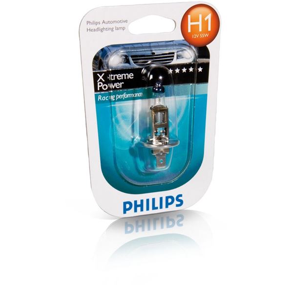 1 ampoule Philips H1 X-treme Power 1 ampoule Philips H1 X-treme Power