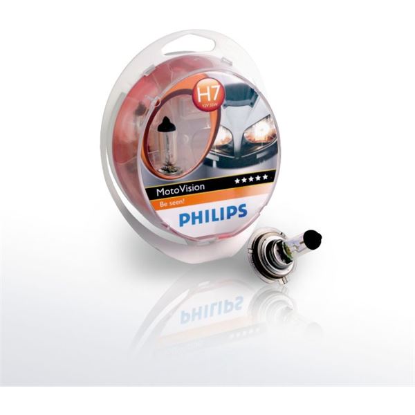 1 ampoule Philips moto H7 MotoVision 1 ampoule Philips moto H7 MotoVision