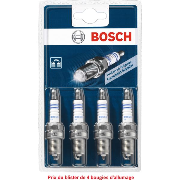 4 Bougies d'allumage Bosch n°40 4 Bougies d'allumage Bosch n°40