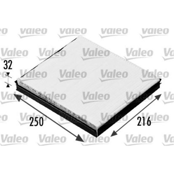 Filtre d'habitacle Valeo FH214 Filtre d'habitacle Valeo FH214