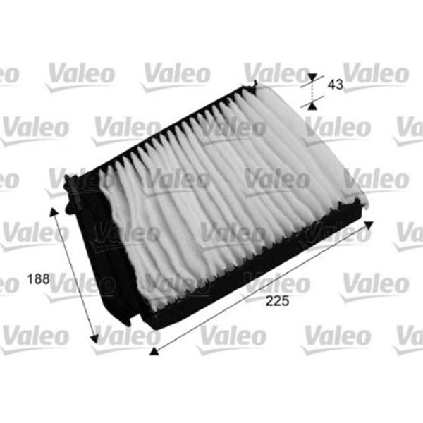 Filtre d'habitacle Valeo FH110 Filtre d'habitacle Valeo FH110