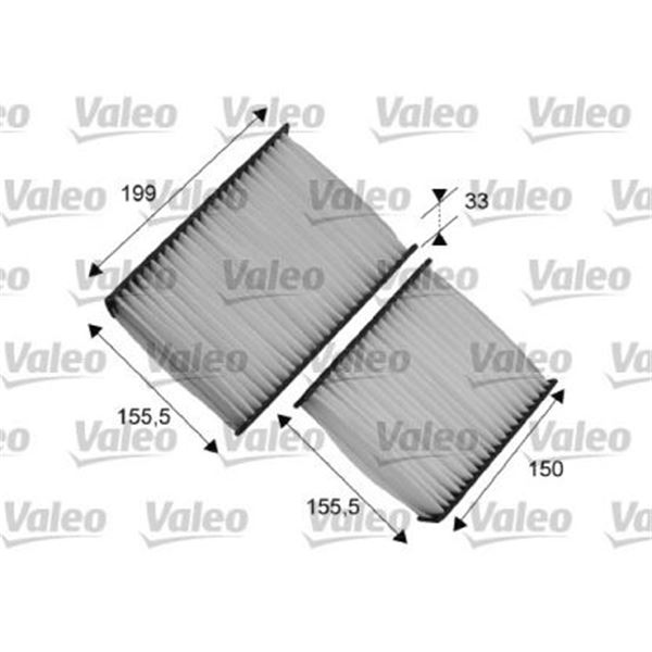 Filtre d'habitacle Valeo FH315 Filtre d'habitacle Valeo FH315