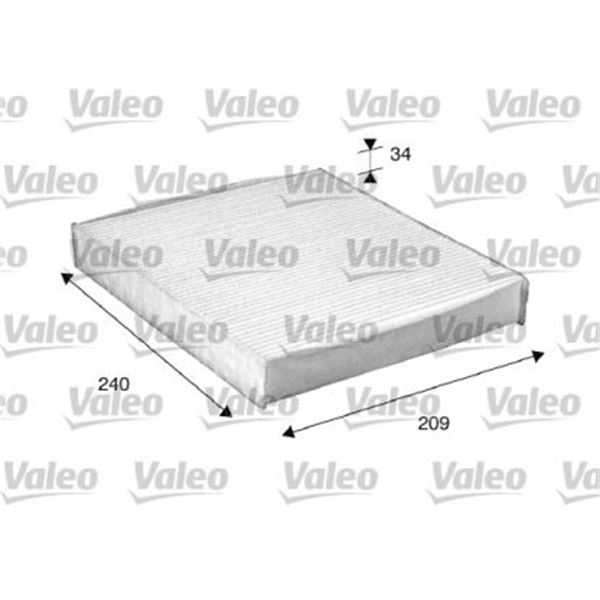 Filtre d'habitacle Valeo FH117 Filtre d'habitacle Valeo FH117