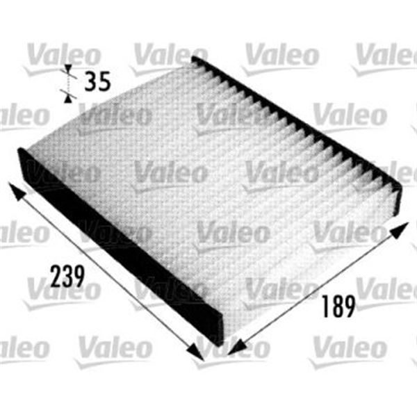 Filtre d'habitacle Valeo FH116 Filtre d'habitacle Valeo FH116