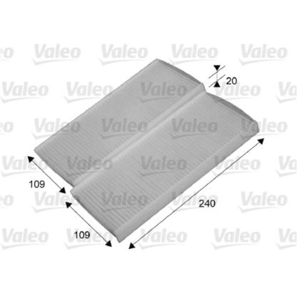 Filtre d'habitacle FH121 Valeo Filtre d'habitacle FH121 Valeo