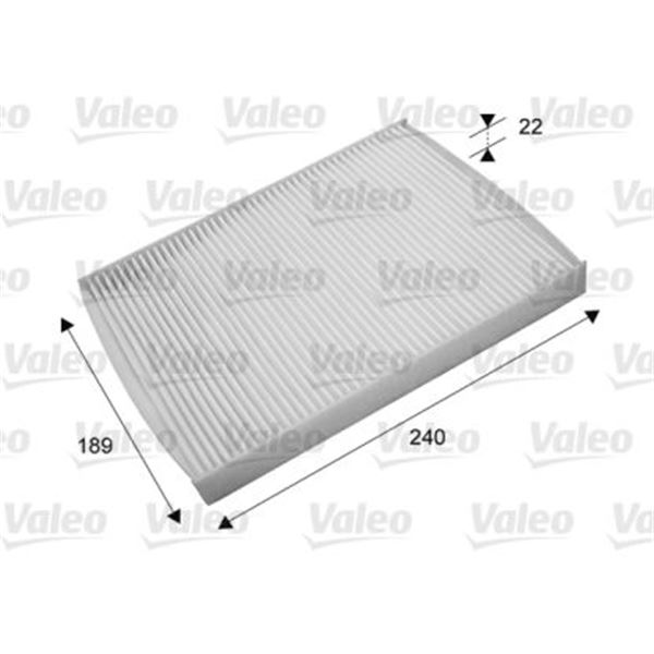 Filtre d'habitacle Valeo FH122 Filtre d'habitacle Valeo FH122