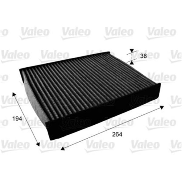 Filtre d'habitacle Valeo FH224 Filtre d'habitacle Valeo FH224