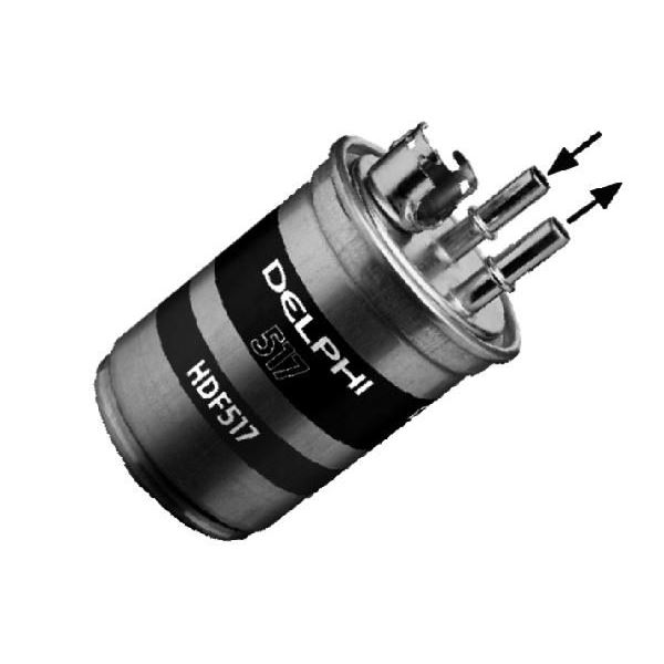 Filtre à gasoil Delphi HDF517 Filtre à gasoil Delphi HDF517