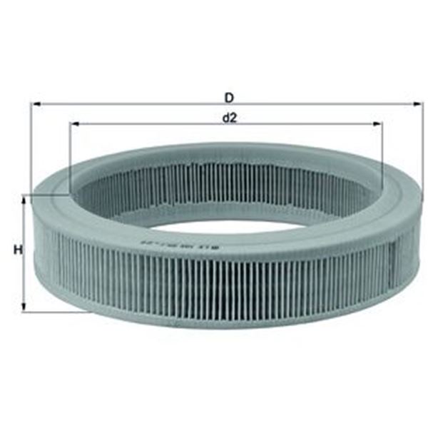 Filtre à air Knecht LX108 Filtre à air Knecht LX108