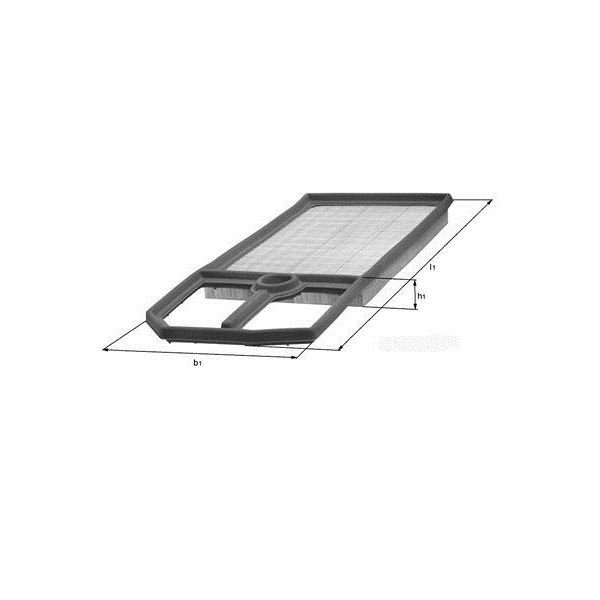 Filtre à air Knecht LX1619 Filtre à air Knecht LX1619