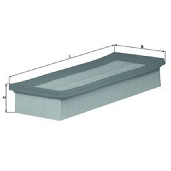Filtre à air Knecht LX1601 Filtre à air Knecht LX1601