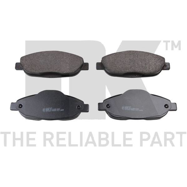 4 plaquettes de frein avant NK 223747 4 plaquettes de frein avant NK 223747