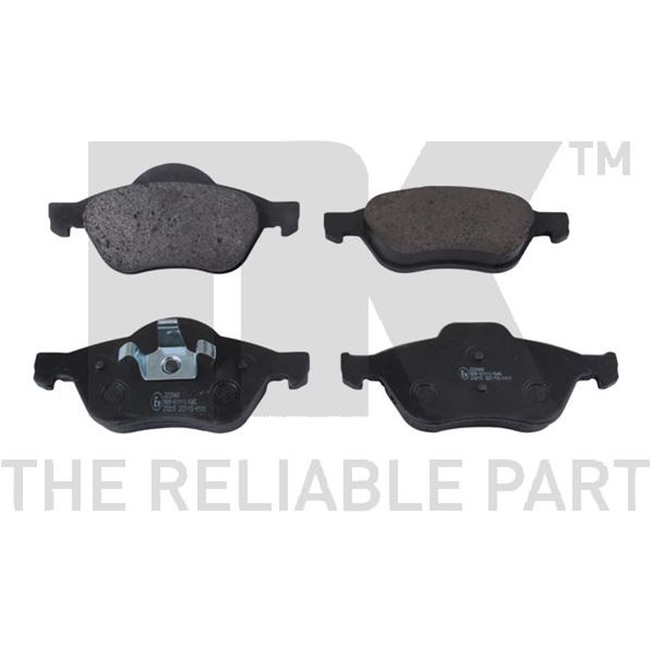4 plaquettes de frein avant NK 223948 4 plaquettes de frein avant NK 223948