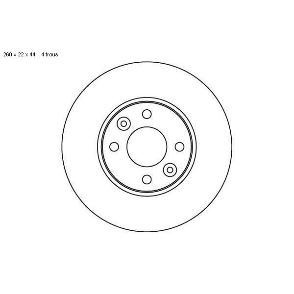 2 disques de frein avant SBS 202264 2 disques de frein avant SBS 202264