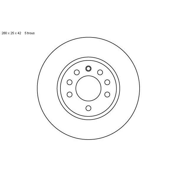 2 disques de frein avant SBS 203630 2 disques de frein avant SBS 203630