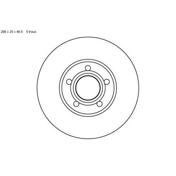 2 disques de frein avant SBS 204743 2 disques de frein avant SBS 204743
