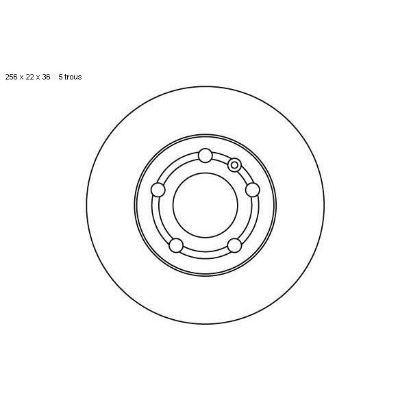 2 disques de frein avant SBS 204758 2 disques de frein avant SBS 204758