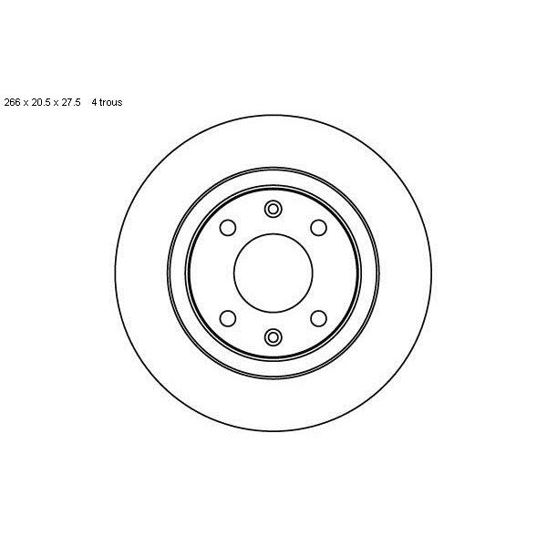 2 disques de frein avant SBS 209915 2 disques de frein avant SBS 209915