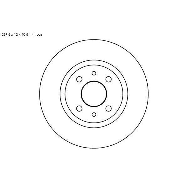 2 disques de frein avant SBS 209932 2 disques de frein avant SBS 209932
