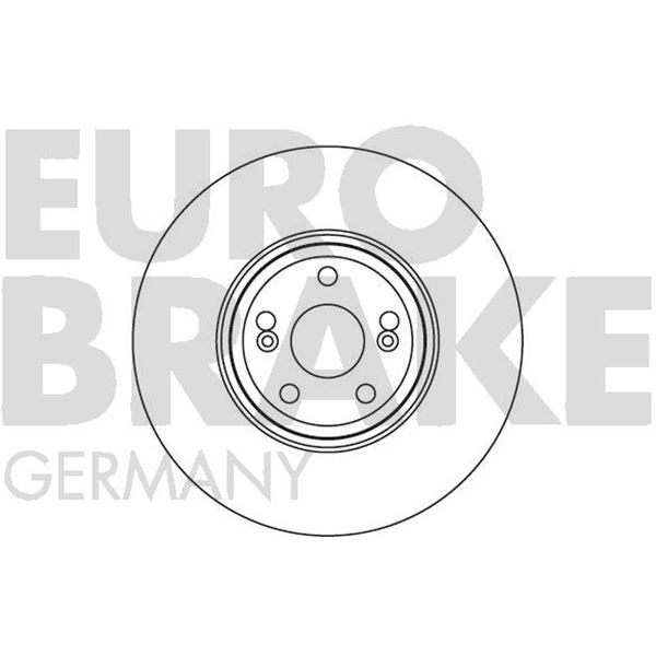 1 disque de frein avant Eurobrake 5815203933 1 disque de frein avant Eurobrake 5815203933