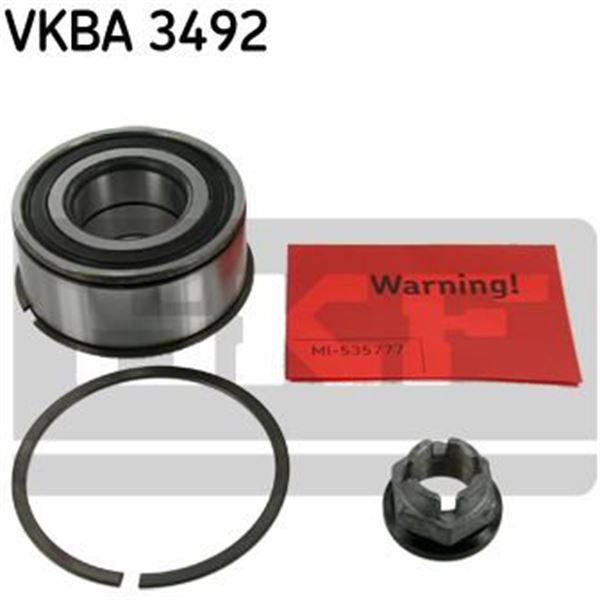 Roulement de roue avant SKF VKBA 3492 Roulement de roue avant SKF VKBA 3492