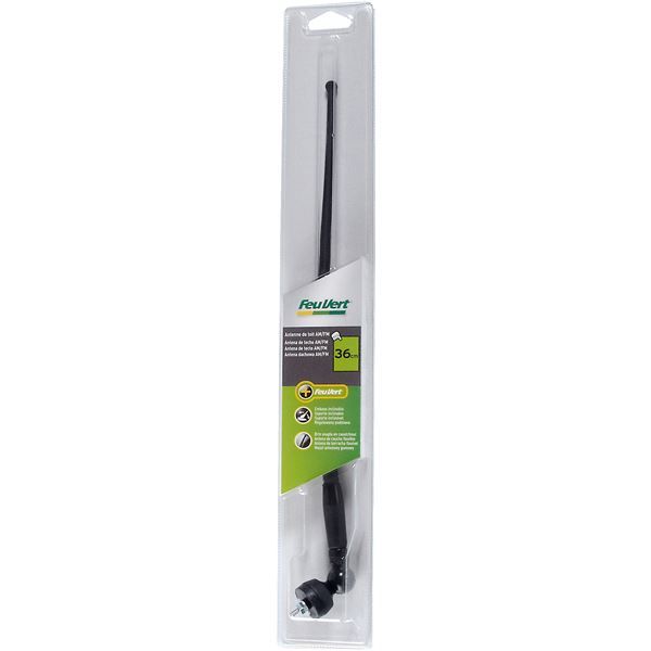 Antenne de toit auto Feu Vert caoutchouc 36 cm Antenne de toit auto Feu Vert caoutchouc 36 cm