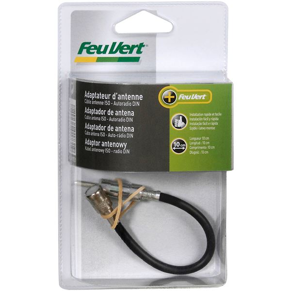 Adaptateur d'antenne ISO pour autoradio DIN avec câble Adaptateur d'antenne ISO pour autoradio DIN avec câble