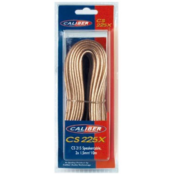 Câble haut-parleurs transparent 2 x 2.5mm CS 225X Câble haut-parleurs transparent 2 x 2.5mm CS 225X