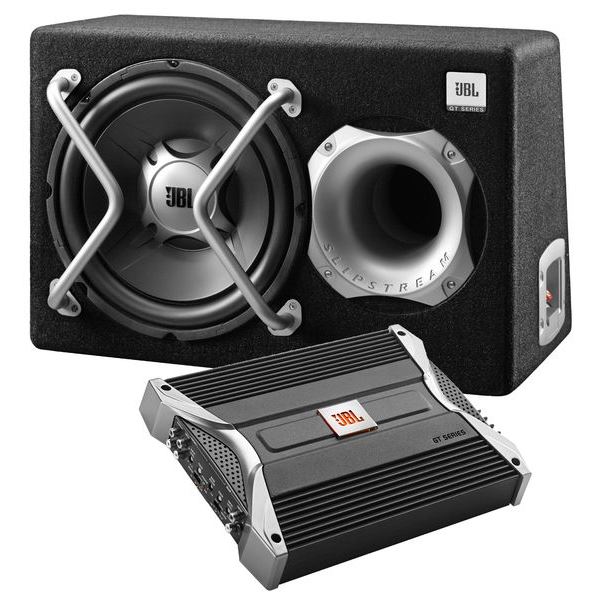 Pack caisson + ampli GT5 Basspack 4 JBL Pack caisson + ampli GT5 Basspack 4 JBL