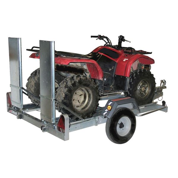 Remorque porte quad Erdé 125 Feu Vert