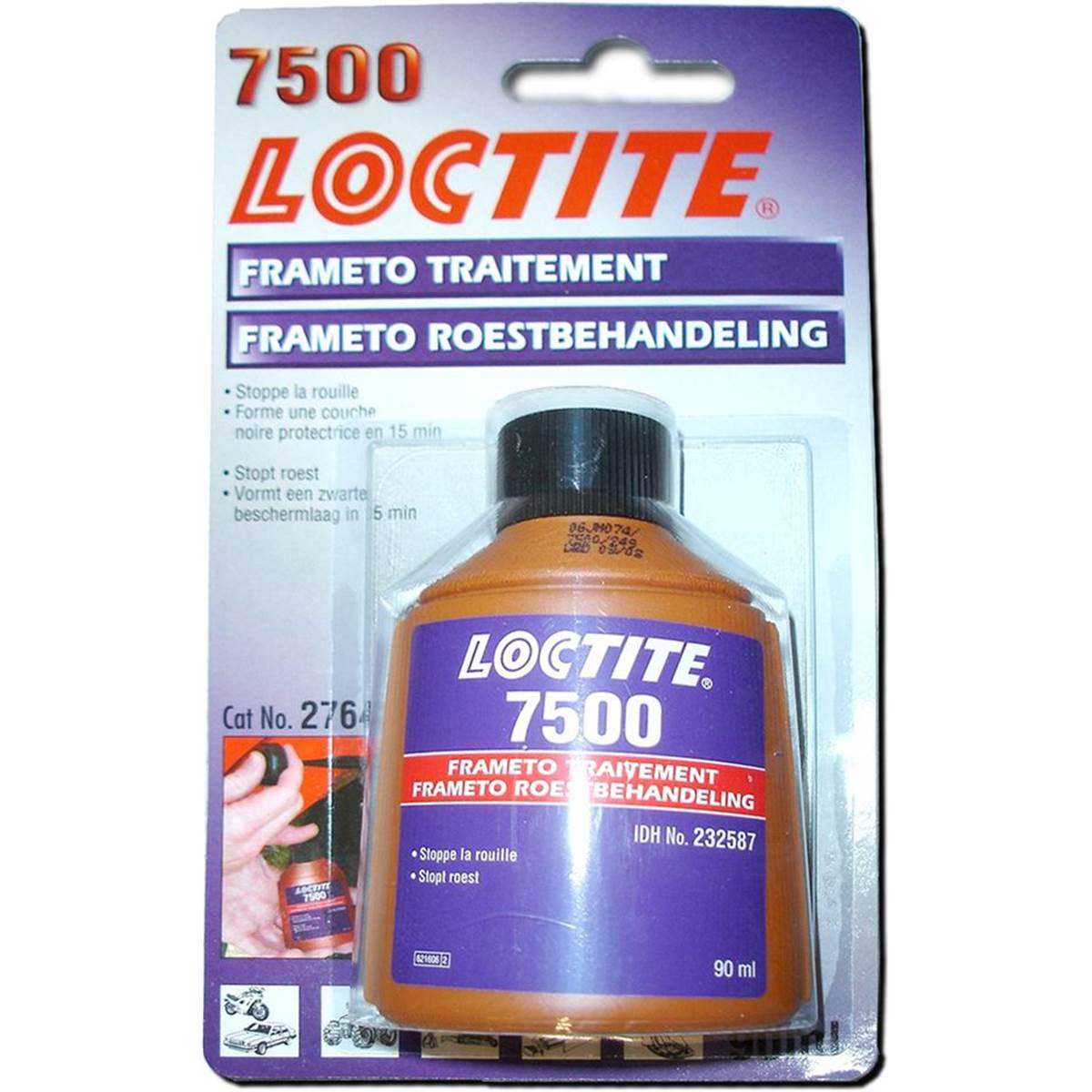 Antirouille Frameto traitement retouches LOCTITE 7500 12ml