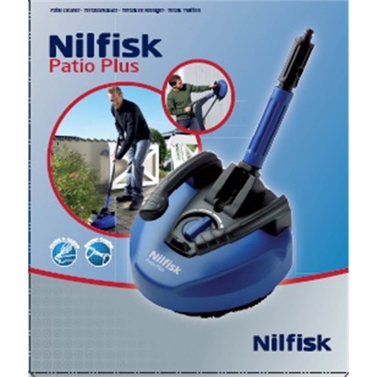 Brosse de lavage pour terrasse Nilfisk