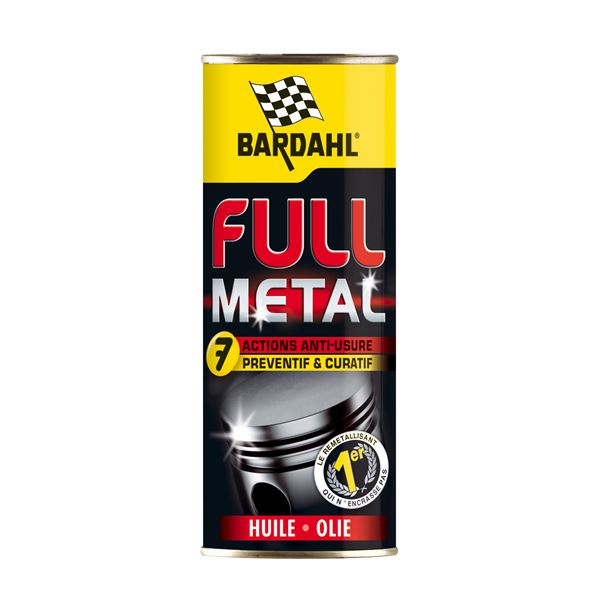 Additif huile moteur Full Métal Bardahl 400 ml Feu Vert