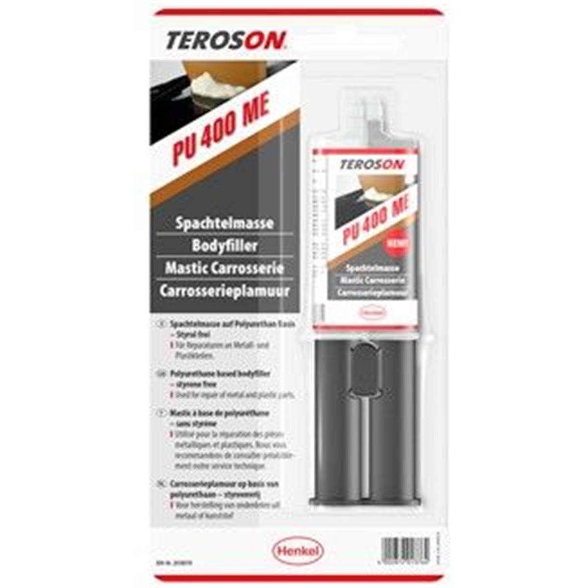 Mastic métal PU400ME Teroson