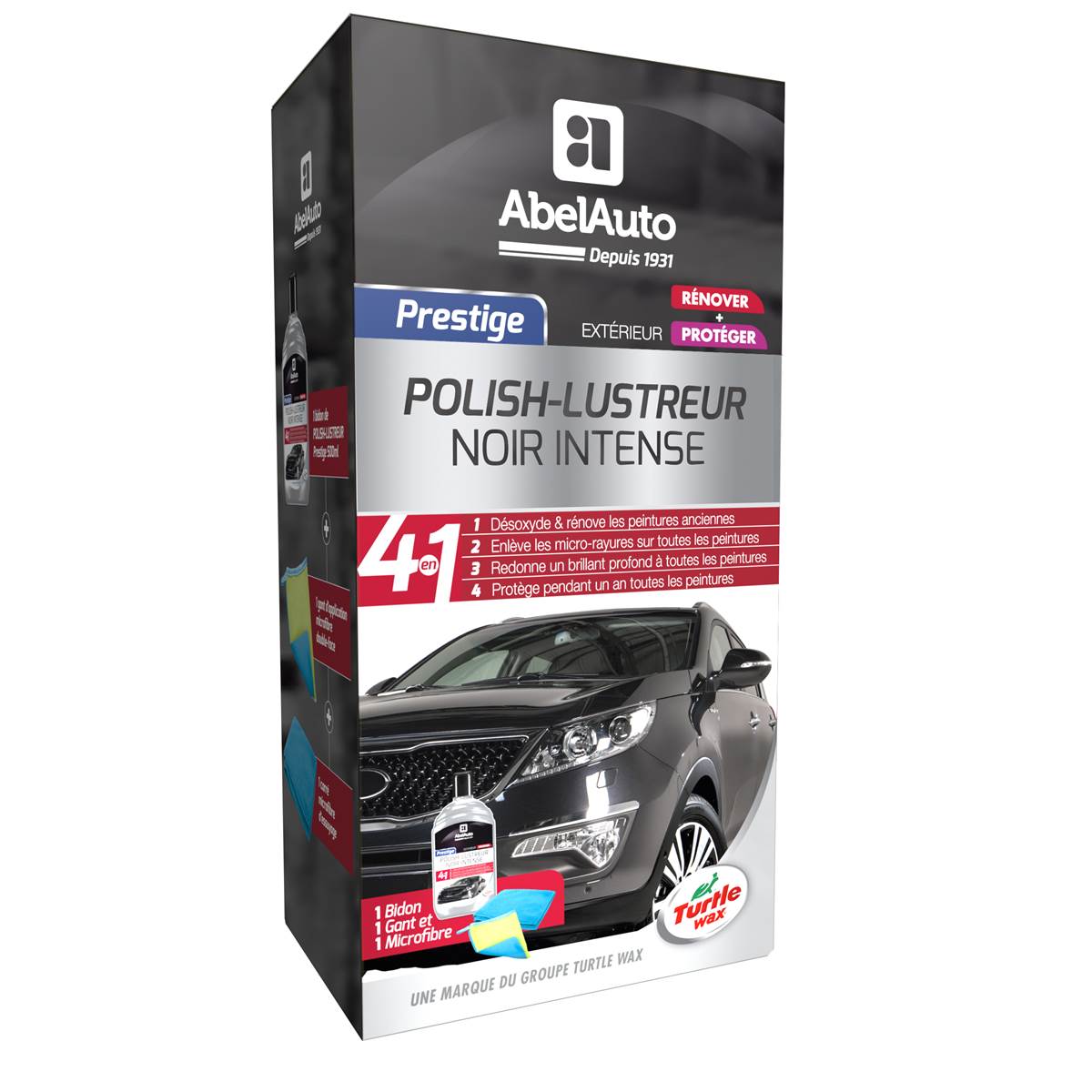 Coffret lustreur noir Abel Prestige