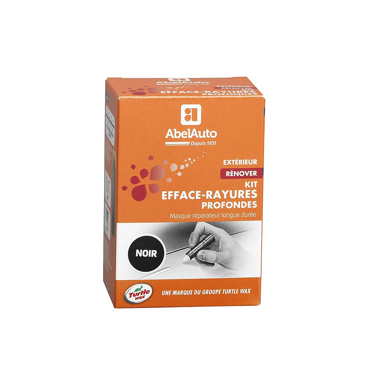 Kit efface rayures profondes noir Abel