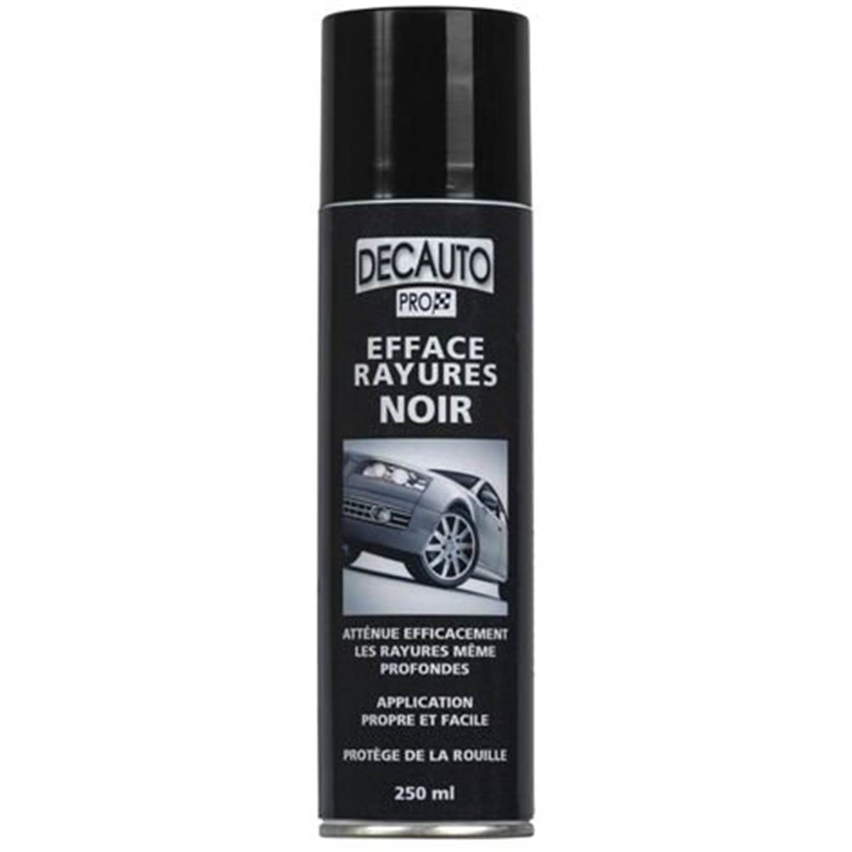 Efface rayures noir en spray, 250 ml