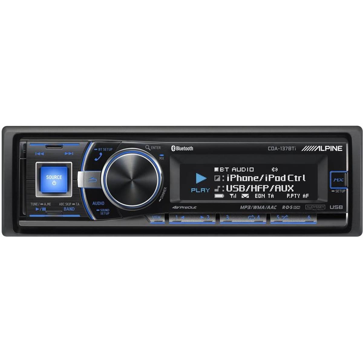 Autoradio Bluetooth Alpine CDE-137BT