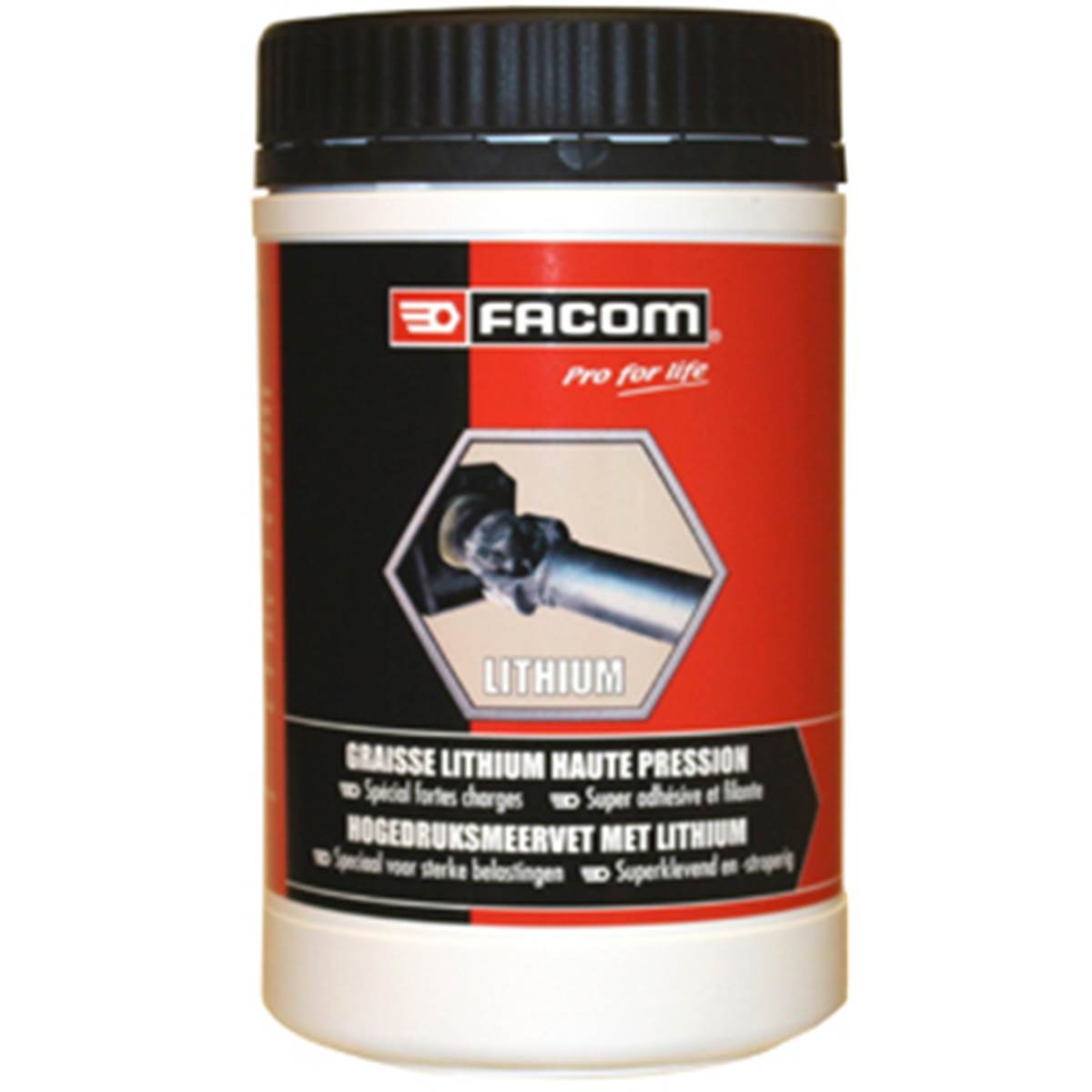 Graisse lithium haute pression en pot Facom 900 g