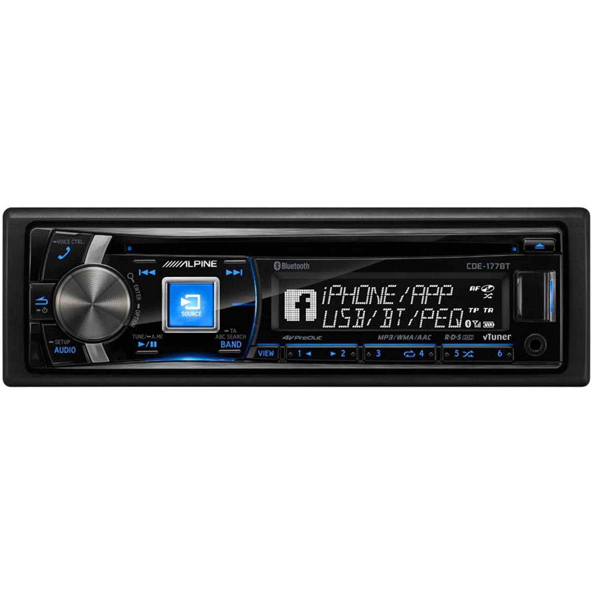Autoradio Bluetooth Alpine CDE-177BT