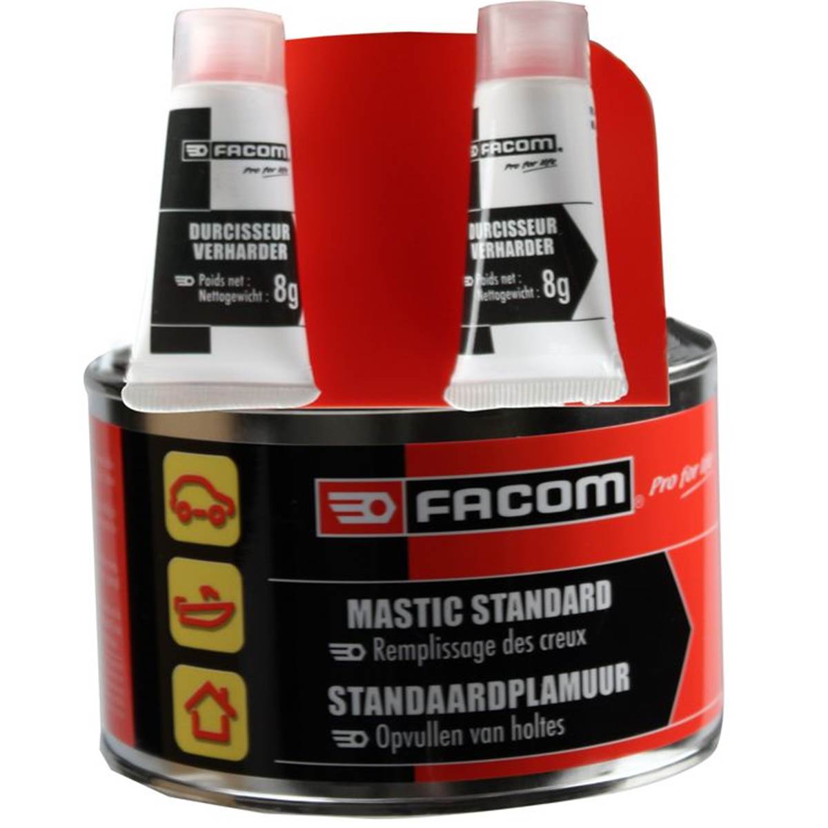 Mastic polyester standard Facom 500 g
