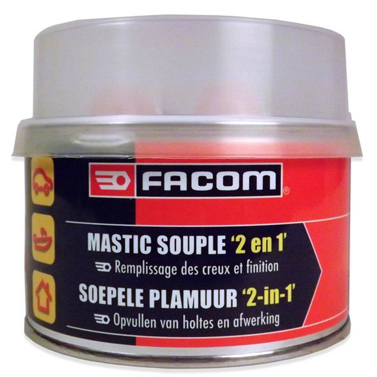 Mastic polyester souple Facom 500 g